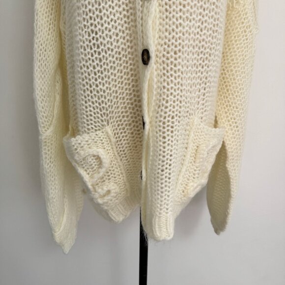 NWOT !Loewe Anagram mohair-blend cardigan - Picture 8 of 13